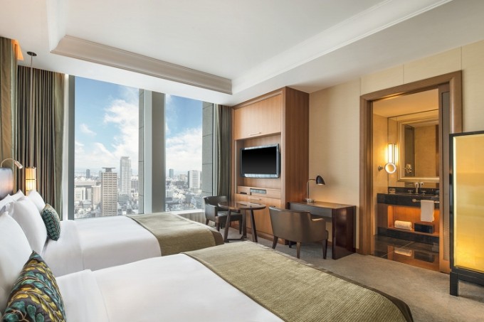 St Regis Osaka Deluxe Twin Room Japan and Luxury Travel Specialist Luxury Travel to Japan Izumi Ogawa Travel Agent vacation advisor