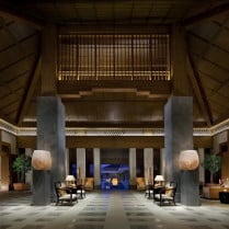 Ritz-Carlton Okinawa Lobby Japan & Luxury Travel Specialist Luxury Travel to Japan Izumi Ogawa Travel Agent Vacation advisor